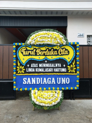 Papan Bunga Duka di Songgon